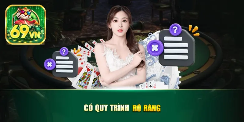 Có quy trình rõ ràng